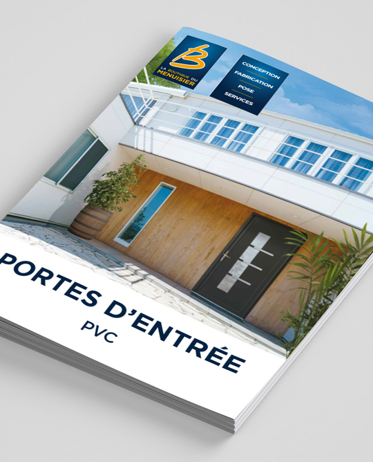 CECA-France, La Boutique du Menuisier | Dépliant Portes d'Entrée PVC